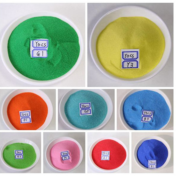 artificial color sand