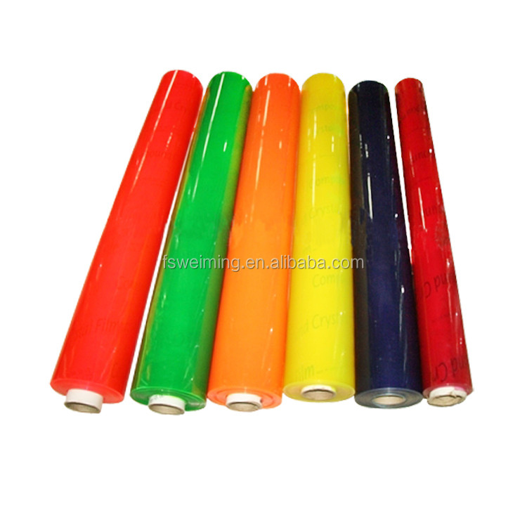 Clear PVC Color Fim