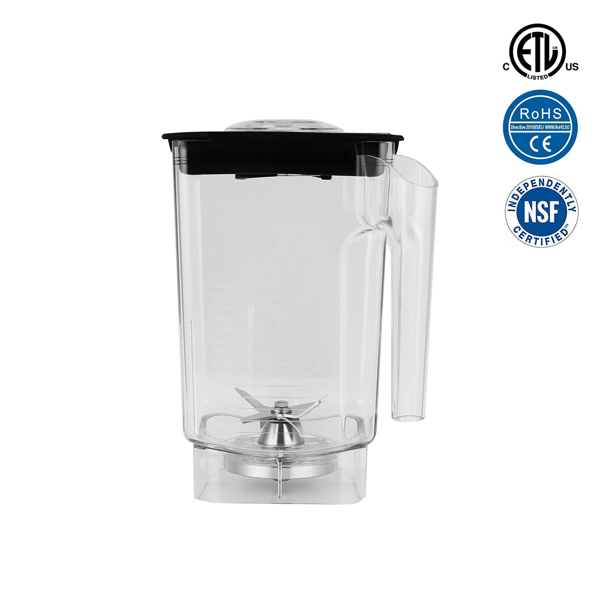 1500ML Square Jar