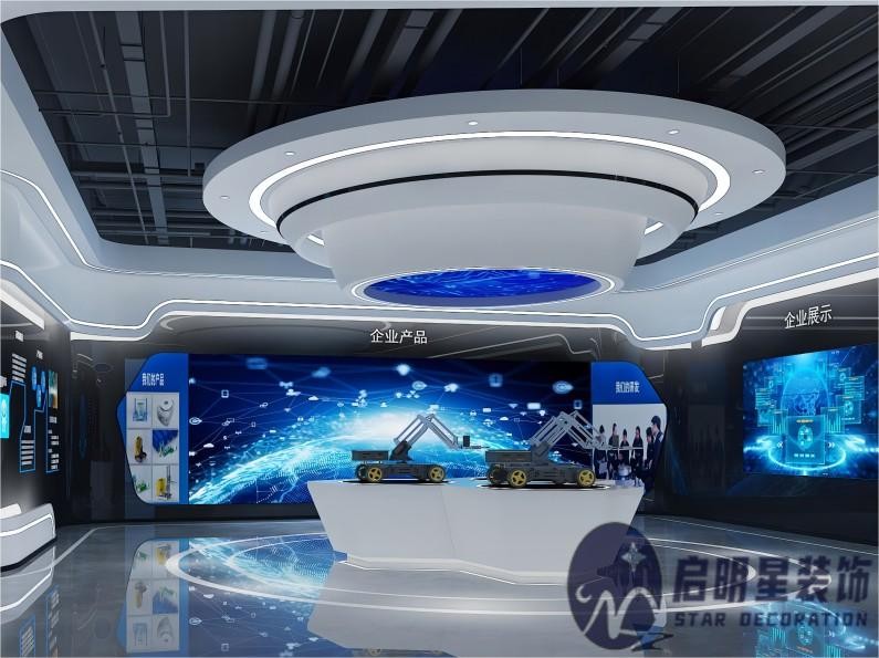 呂順智能科技辦公室裝修設計