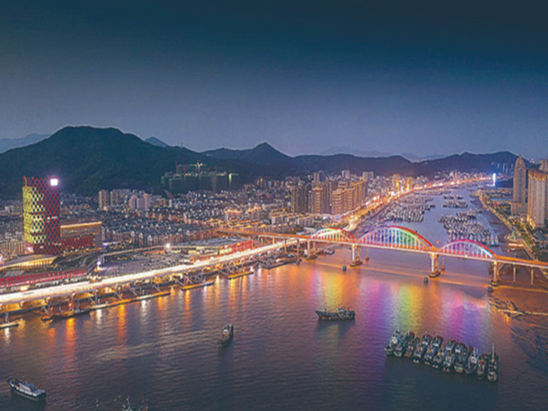 舟山沈家門漁港小鎮(zhèn)