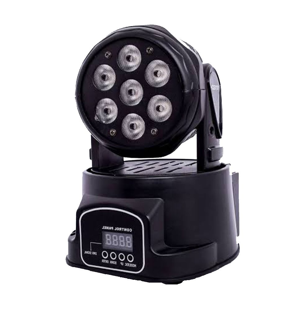 MINI MOVING WASH 7 QUADRILED’S 12W RGBW