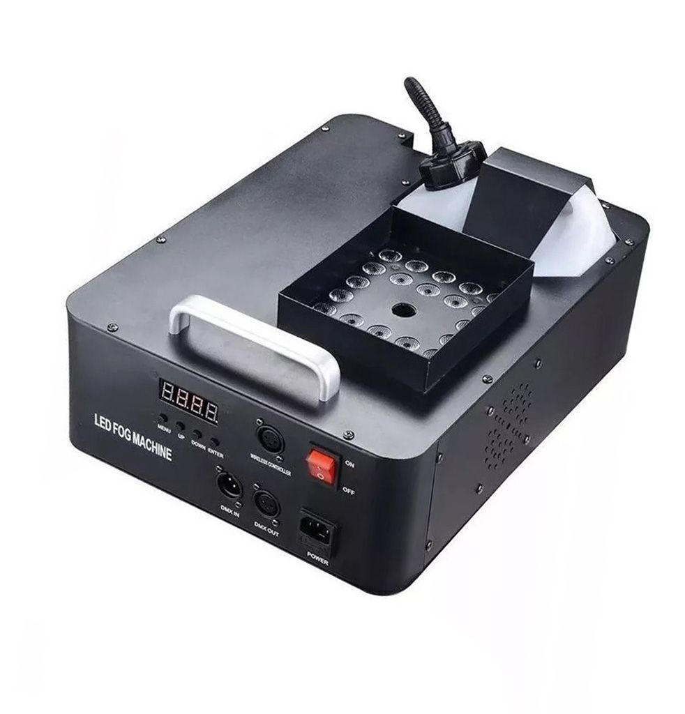 FOG MACHINE 1500W 90º LED RGB