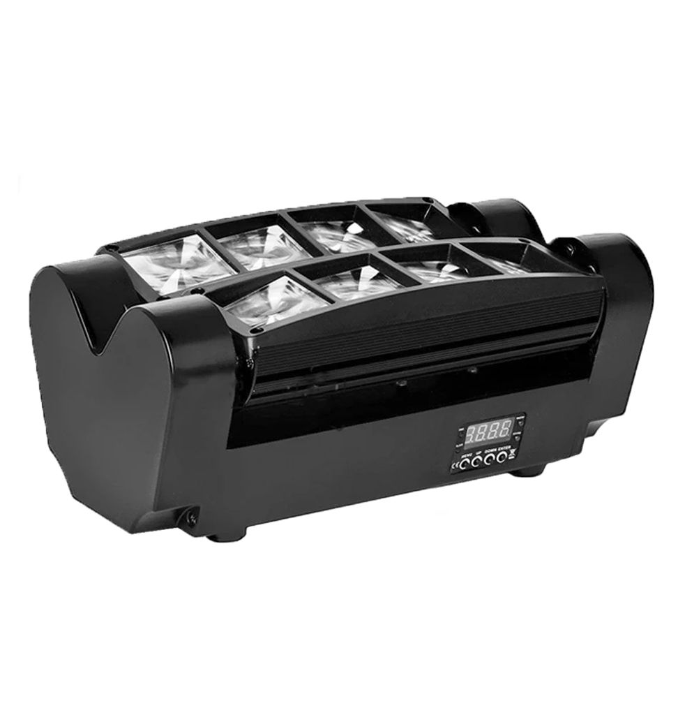 MINI SPIDER 8 LED’S 3W RGBW