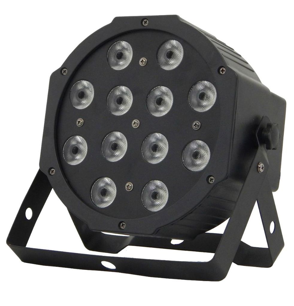 LED PAR LIGHT SLIM 7 LED’S 4 IN 1 12W RGBWA