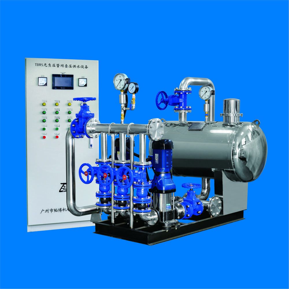 TBWS Non-negative pressure pipe network pressure-superposed water supply equipment