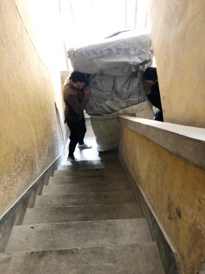 大件上楼梯