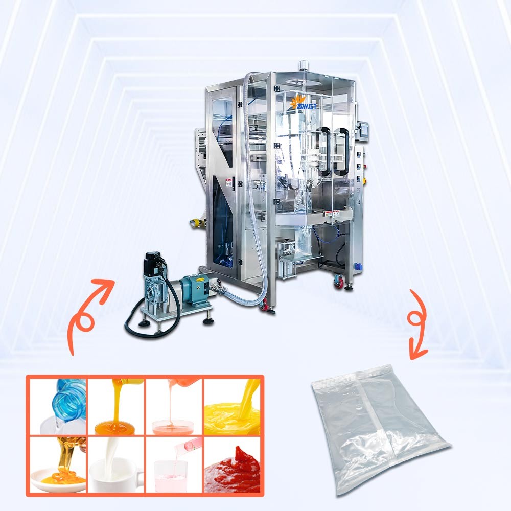 GH820BY大计量背封液体立式包装机