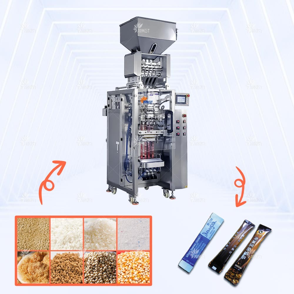 GH280BK全自动多列颗粒背封包装机