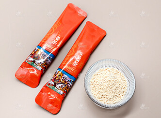 红糖姜茶包装机样袋效果展示