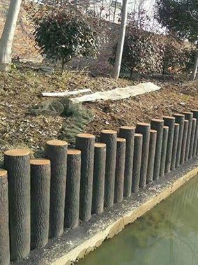 新兴县稔村镇坝塘村美丽乡村建设：双X护栏