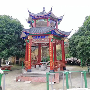 双层六角亭