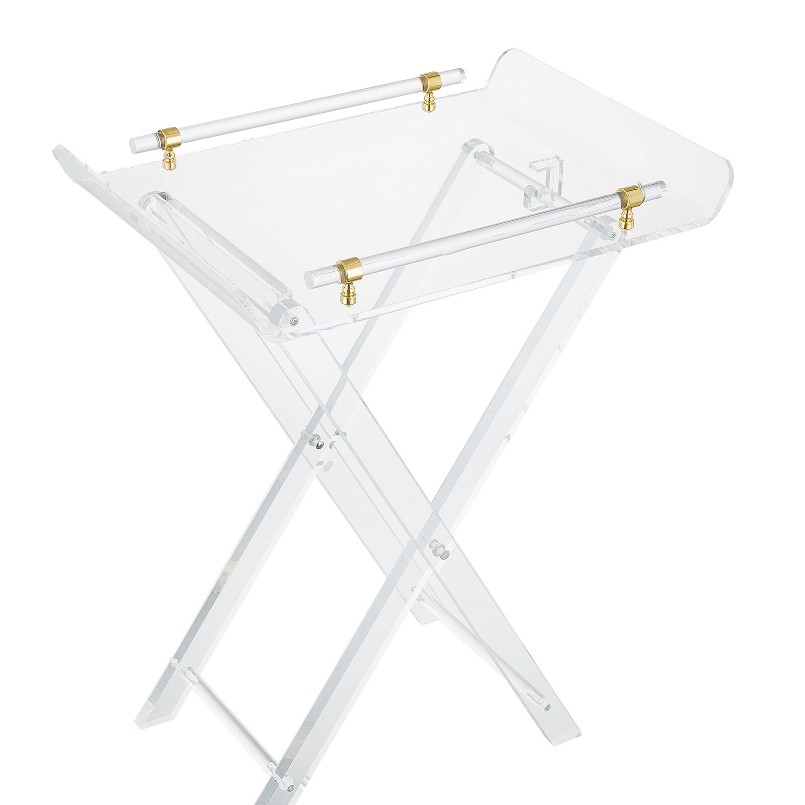 wholesale custom acrylic foldable tray table