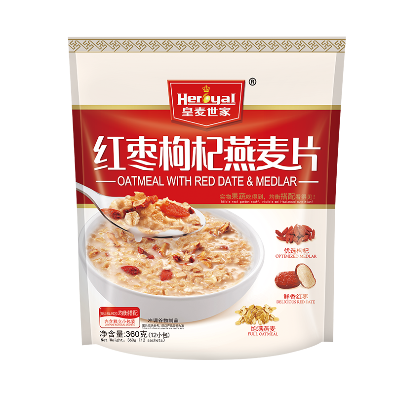 红枣枸杞燕麦片