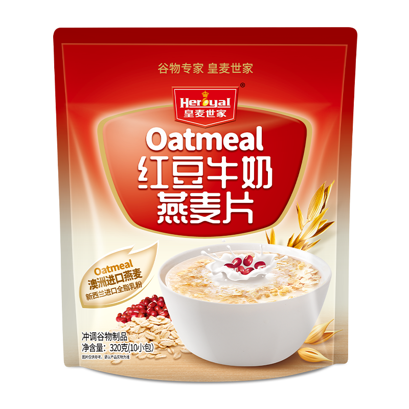 红豆牛奶燕麦片