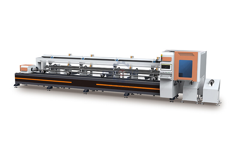 Tube laser cutting machine with full automatic loading