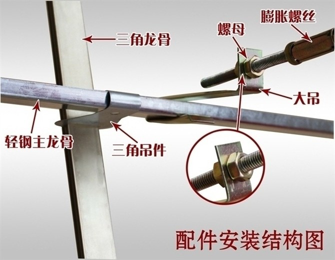 集成吊顶组合安装